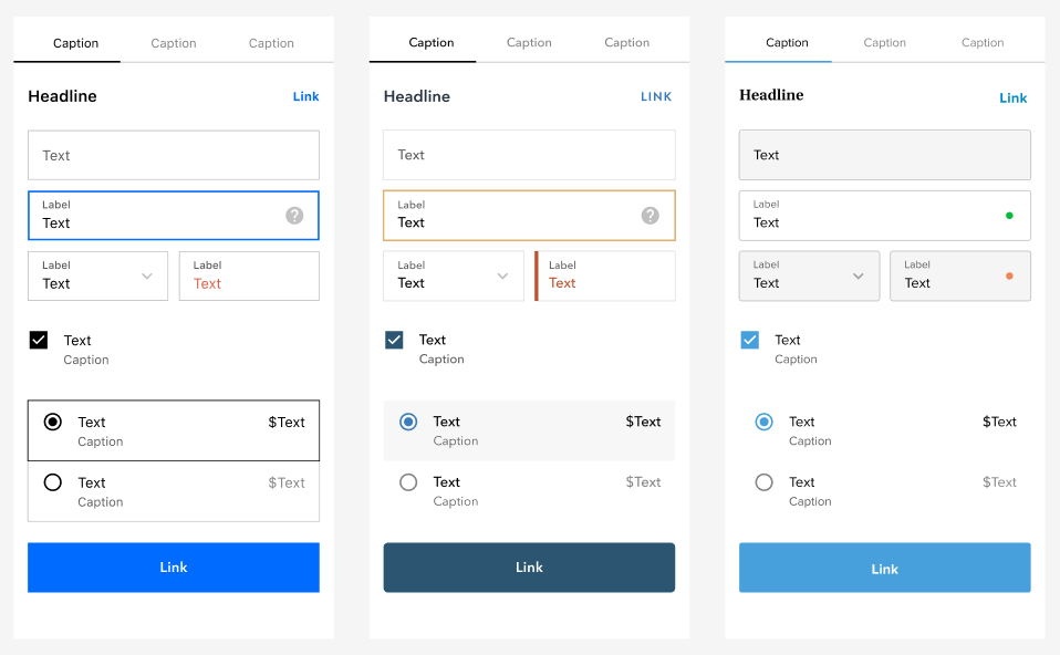 customized modal example